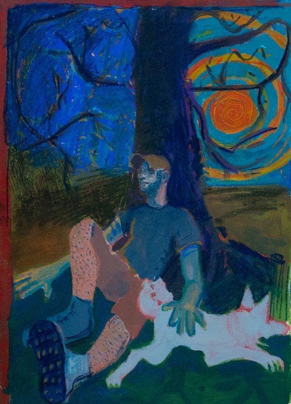 Under a Tree With Remi